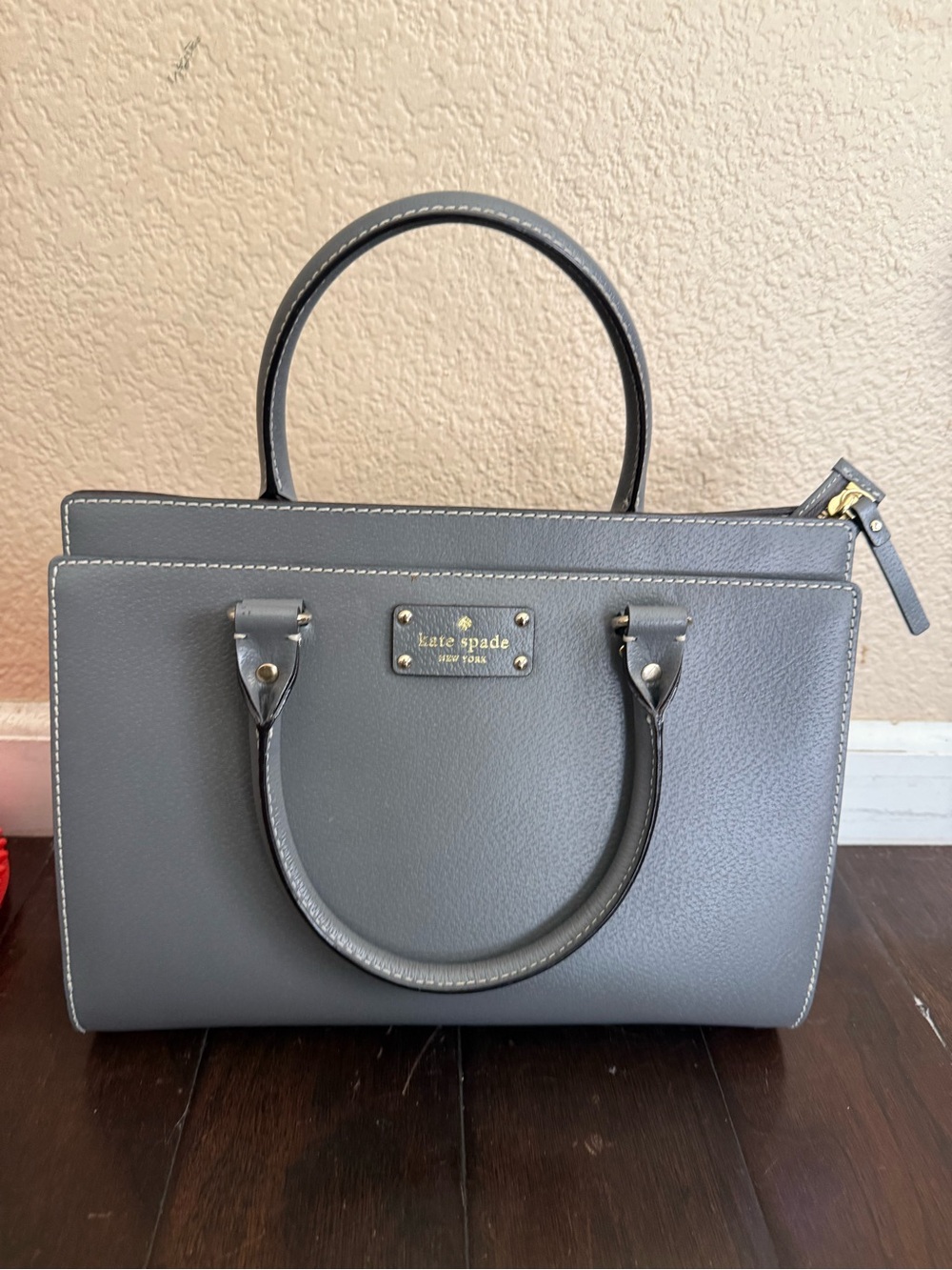 Kate Spade Gray  Satchel Bag